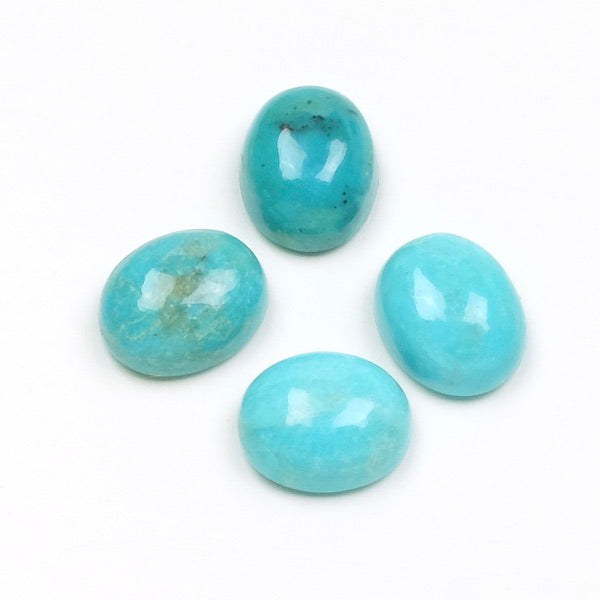 Cabochon pierre naturelle Ovale 8 x 10mm Turquoise Arizona