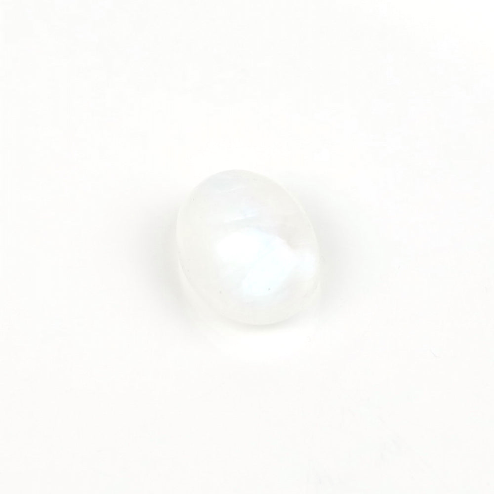 Naturstein-Cabochon Oval 8 x 10 mm Mondstein