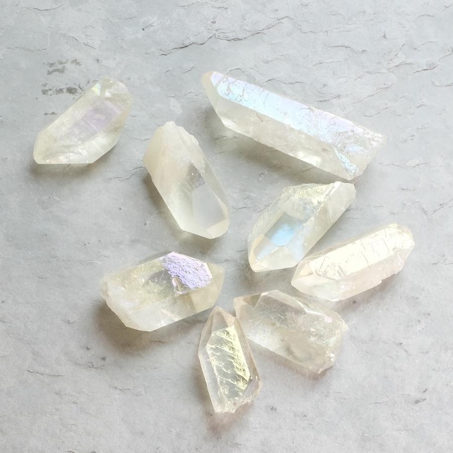 Point of Angel Aura Quarzkristall – reines Mineral