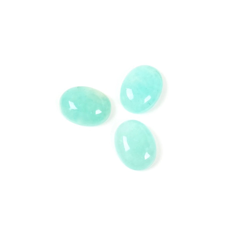 Cabochon pierre naturelle Ovale 6 x 8mm Amazonite