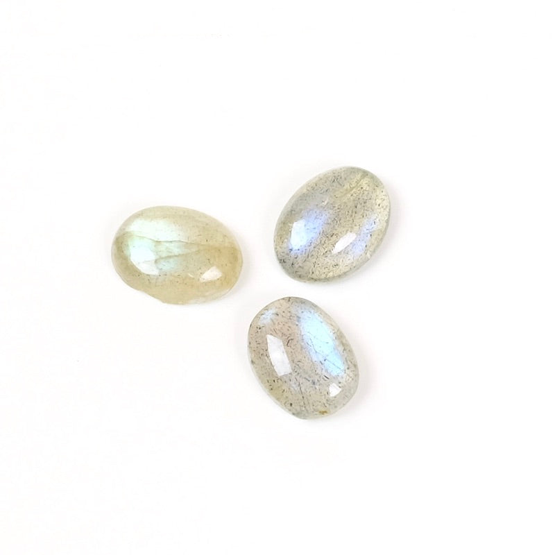 Cabochon pierre naturelle Ovale 6 x 8mm Labradorite