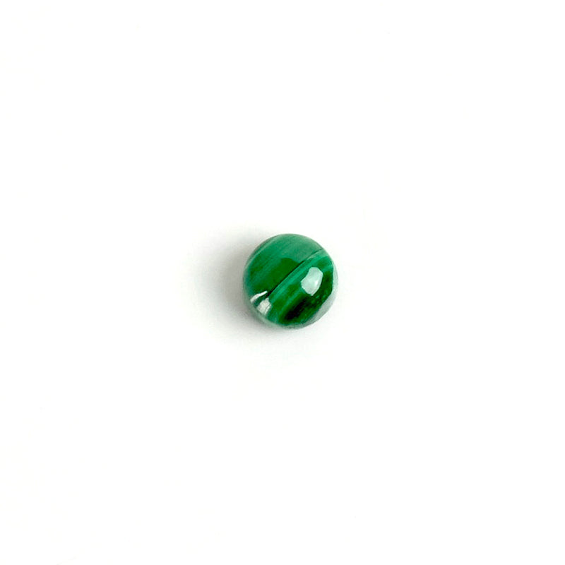 Cabochon pierre naturelle Rond 6mm Malachite