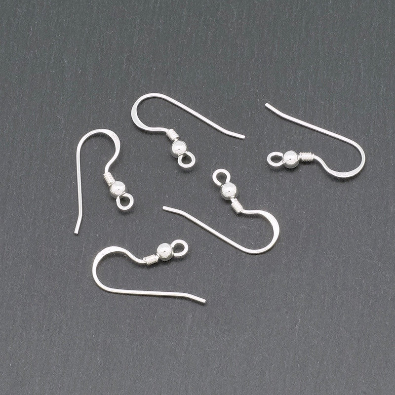 Une paire de Boucles d&#39;oreilles Crochet en argent massif 925 